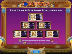 Cleopatra (IGT) Demo play free 1